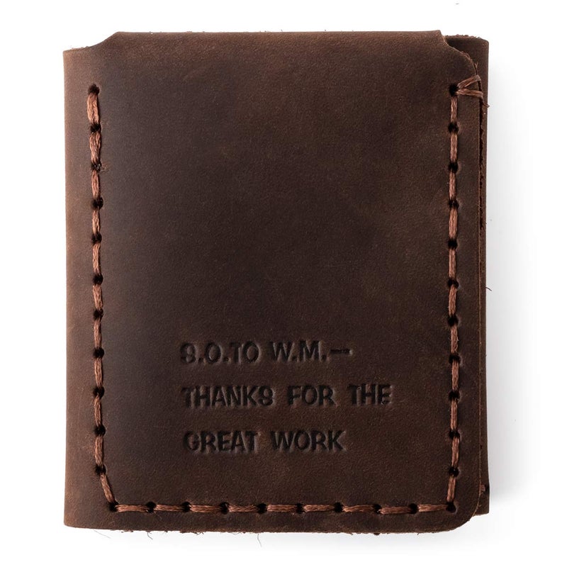VIILOCK Pull-up Leather Wallet for The Secret Life of Walter Mitty Handmade Wallet - Image 1